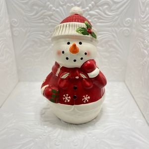 Adorable Snowman Cookie Jar